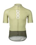 POC Cycling short sleeve jersey - ESSENTIAL ROAD LOGO - green/light green