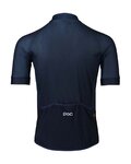 POC Cycling short sleeve jersey - ESSENTIAL ROAD LOGO - blue