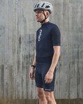 POC Cycling short sleeve jersey - ESSENTIAL ROAD LOGO - blue