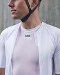 POC Cycling short sleeve jersey - PRISTINE PRINT - white