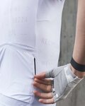 POC Cycling short sleeve jersey - PRISTINE PRINT - white