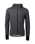 POC hoodie - MERINO ZIP HOOD - grey