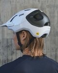 POC Cycling helmet - AXION RACE MIPS - black/white