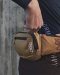 POC hipbelt - LAMINA HIP PACK - brown/black