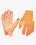 POC Cycling long-finger gloves - AVIP LONG - orange