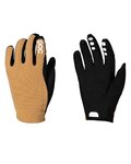 POC Cycling long-finger gloves - RESISTANCE ENDURO - brown