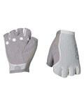 POC Cycling fingerless gloves - AGILE - white/grey
