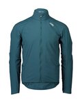 POC Cycling windproof jacket - PRO THERMAL - blue