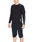 POC Cycling summer long sleeve jersey - RESISTANCE DH - black/grey