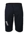 POC Cycling shorts without bib - VELOCITY - black