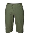 POC Cycling shorts without bib - ESSENTIAL ENDURO - green