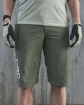 POC Cycling shorts without bib - ESSENTIAL ENDURO - green