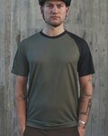 POC Cycling short sleeve jersey - MTB PURE - black/green