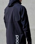 POC Cycling windproof jacket - GUARDIAN AIR - black