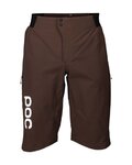 POC Cycling shorts without bib - GUARDIAN AIR - brown