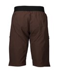 POC Cycling shorts without bib - GUARDIAN AIR - brown