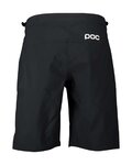 POC Cycling shorts without bib - ESSENTIAL ENDURO W - black