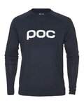 POC Cycling summer long sleeve jersey - REFORM ENDURO - black