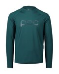 POC Cycling summer long sleeve jersey - REFORM ENDURO - blue