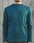 POC Cycling summer long sleeve jersey - REFORM ENDURO - blue