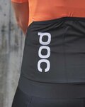 POC Cycling short sleeve jersey - ESSENTIAL ROAD LADY - orange/black