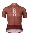 POC Cycling short sleeve jersey - ESSENTIAL ROAD LADY - red