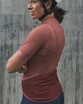 POC Cycling short sleeve jersey - ESSENTIAL ROAD LADY - red