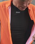POC Cycling summer long sleeve jersey - ESSENTIAL ROAD - orange/black