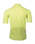 POC Cycling short sleeve jersey - ESSENTIAL ROAD LOGO - yellow