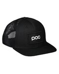 POC Cycling hat - TRUCKER - white/black