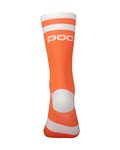 POC Cyclingclassic socks - LURE MTB - white/orange