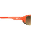 POC Cycling sunglasses - DO HALF BLADE - orange