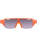 POC Cycling sunglasses - DO HALF BLADE - orange