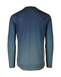 POC Cycling summer long sleeve jersey - MTB LITE - blue