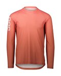 POC Cycling summer long sleeve jersey - MTB LITE - pink