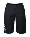 POC Cycling shorts without bib - ESSENTIAL ENDURO - black