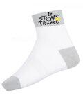 BONAVELO Cyclingclassic socks - TOUR DE FRANCE  - white
