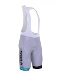 Cycling bib shorts - BORA 2017 - white
