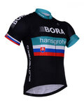 BONAVELO Cycling short sleeve jersey - BORA 2017 KIDS - black