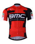 Cycling short sleeve jersey - BMC 2017 - red/black