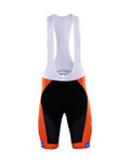 BONAVELO Cycling bib shorts - CCC RENO 2017 - orange/black
