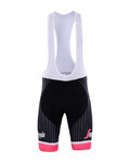 BONAVELO Cycling bib shorts - TREK 2017 - black/pink