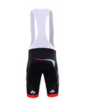 BONAVELO Cycling bib shorts - UAE 2017 - red/black