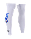 BONAVELO Cycling leg warmers - FDJ 2018 - blue/white