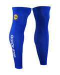 BONAVELO Cycling leg warmers - QUICKSTEP 2018 - blue