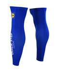 BONAVELO Cycling leg warmers - QUICKSTEP 2018 - blue