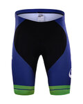 Cycling shorts without bib - ORICA 2017 - black/green/blue