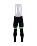 Cycling long bib trousers - CANNONDALE 2017 SMR - black/green
