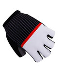 Cycling fingerless gloves - TREK 2017 - red/white/black