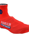 Cycling shoe covers - BAHRAIN MERIDA 2018 - red